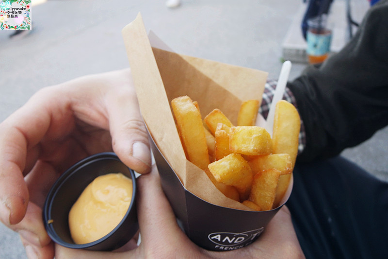 必吃的東京薯條【And The Friet Taiwan 薯條專門店】散步美食,薯條花束