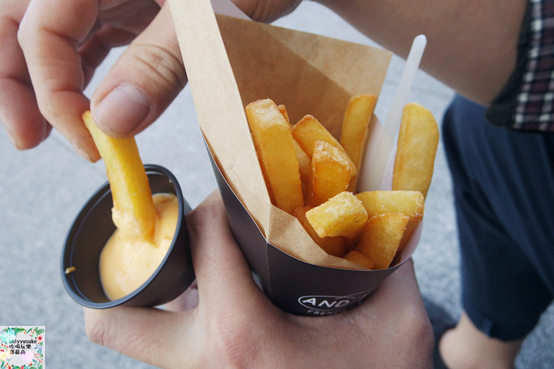 必吃的東京薯條【And The Friet Taiwan 薯條專門店】散步美食,薯條花束