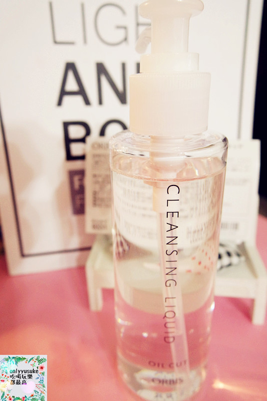 日本【ORBIS澄淨卸妝露EX】水感卸妝成份AQUA CLEANING,清爽好卸又快