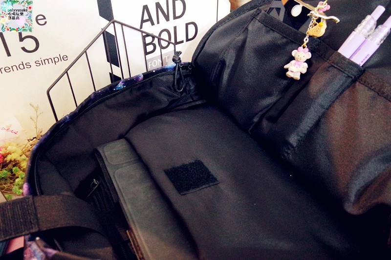 美包分享♥【HC STORE防水後背包】夢幻渲染美觀大方實用,日常也活潑亮麗的穿搭配件