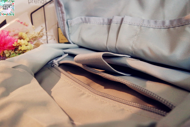 美包分享♥【HC STORE防水後背包】夢幻渲染美觀大方實用,日常也活潑亮麗的穿搭配件