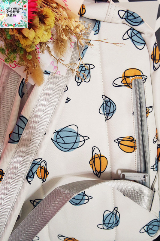 美包分享♥【HC STORE防水後背包】夢幻渲染美觀大方實用,日常也活潑亮麗的穿搭配件