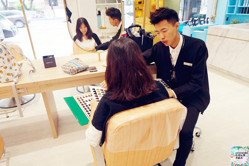 台中北區美髮【Happy hair漢口店】出國姊妹大變色,新髮色,推UNI&SUN