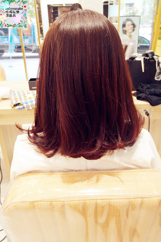 台中北區美髮【Happy hair漢口店】出國姊妹大變色,新髮色,推UNI&SUN