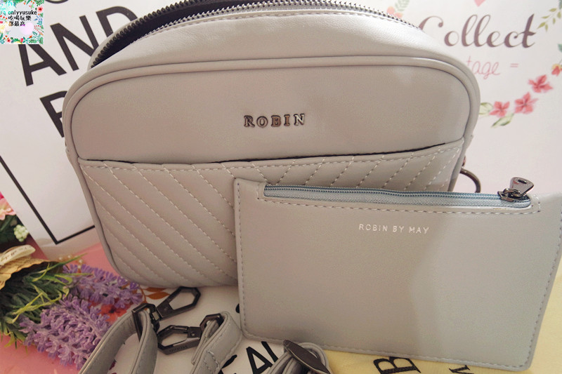 【Robin May茉莉貝兒】方便又輕巧可愛,隨身鏡居然是零錢包,超貼心設計