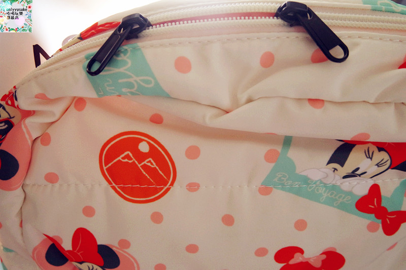 【天藍小舖迪士尼米妮圓點保冷多功能後背包/媽媽包】時尚夢幻親子包推薦