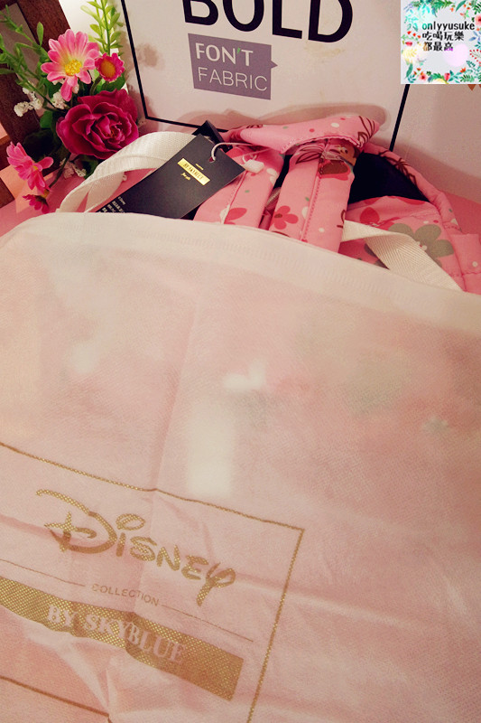 【天藍小舖迪士尼米妮圓點保冷多功能後背包/媽媽包】時尚夢幻親子包推薦