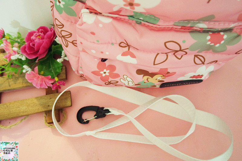 【天藍小舖迪士尼米妮圓點保冷多功能後背包/媽媽包】時尚夢幻親子包推薦