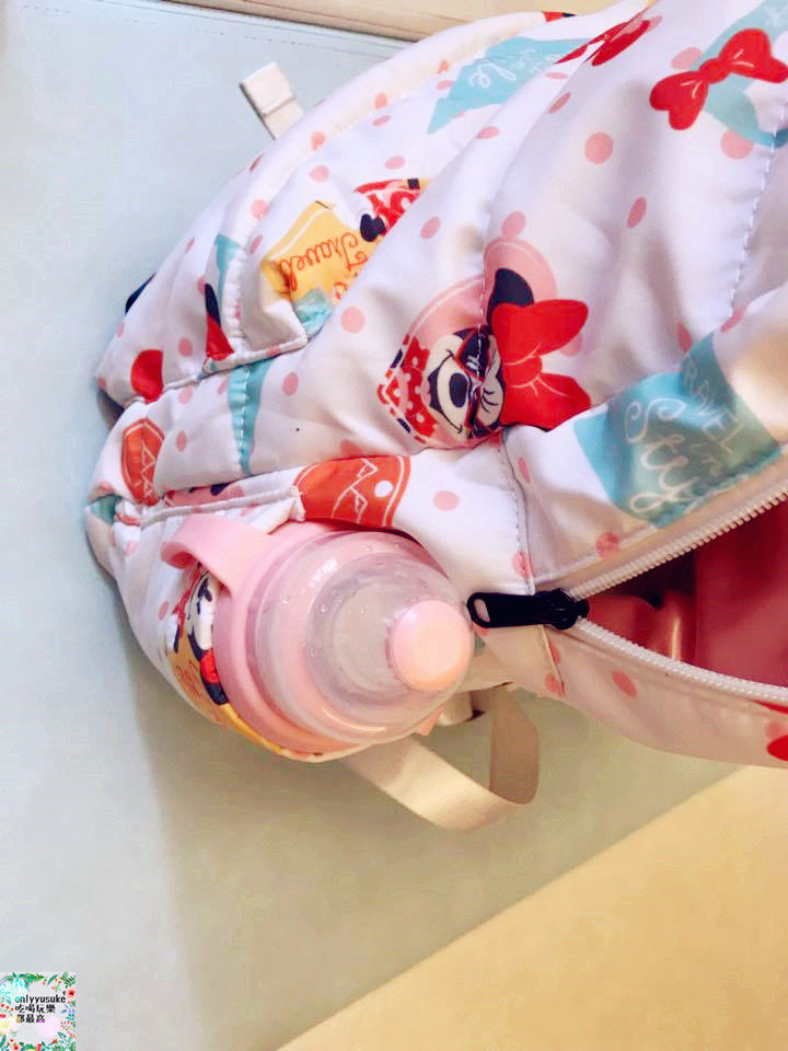 【天藍小舖迪士尼米妮圓點保冷多功能後背包/媽媽包】時尚夢幻親子包推薦