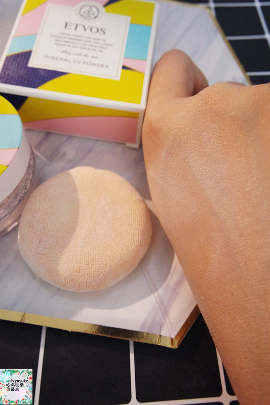 美妝【日本ETVOS舞伶防曬礦物粉】讓我隨時可以防曬,還能同時保養肌膚