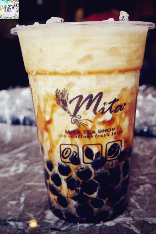 FoOd桃園美食【米塔黑糖飲品專賣中壢sogo店】黃色黑糖旋風席捲而來,最夯的黑糖飲品