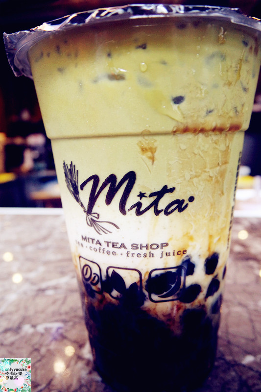 FoOd桃園美食【米塔黑糖飲品專賣中壢sogo店】黃色黑糖旋風席捲而來,最夯的黑糖飲品