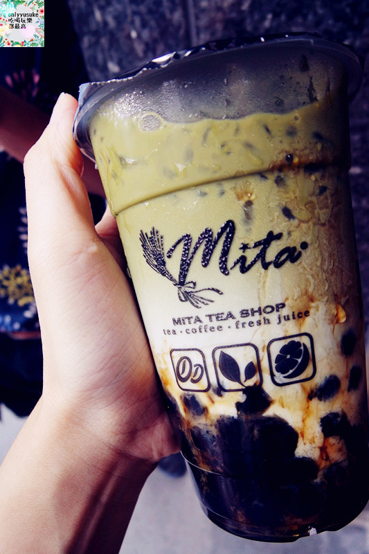 FoOd桃園美食【米塔黑糖飲品專賣中壢sogo店】黃色黑糖旋風席捲而來,最夯的黑糖飲品