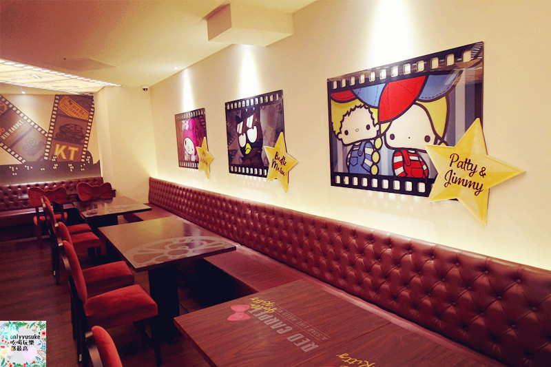 【Hello Kitty Red Carpet美式餐廳】可愛療癒餐點,kitty迷必衝