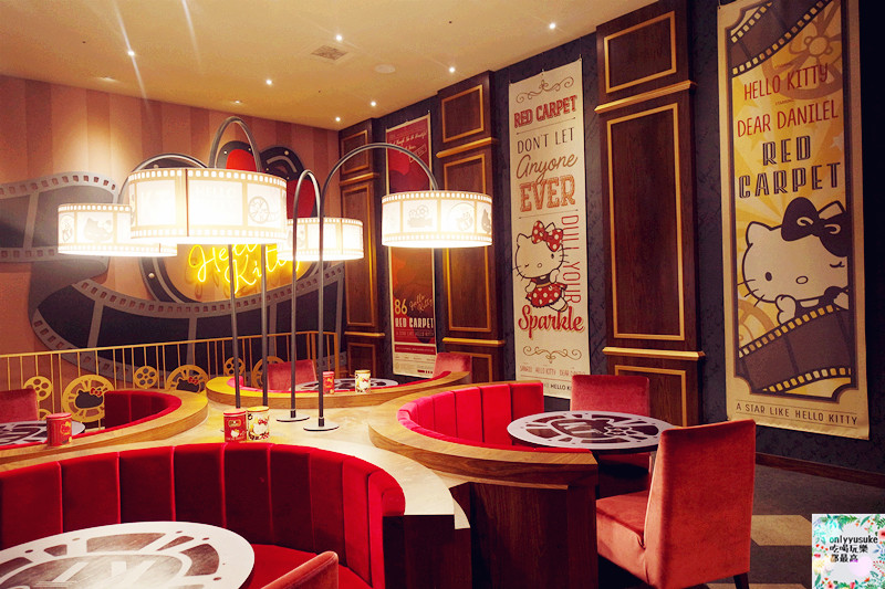 【Hello Kitty Red Carpet美式餐廳】可愛療癒餐點,kitty迷必衝