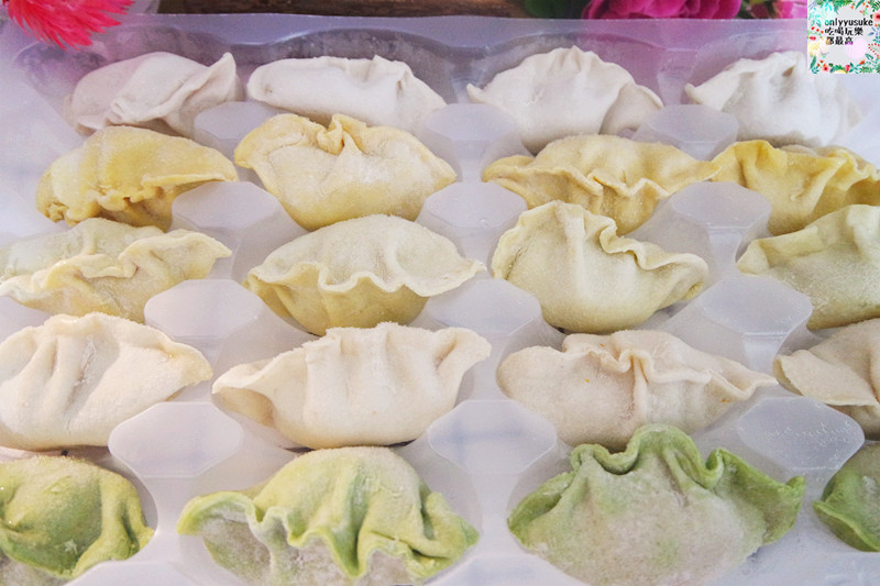 宅配美食【KAWA巧活食品】水餃美味,素食水餃塔香杏鮑菇彈牙上癮