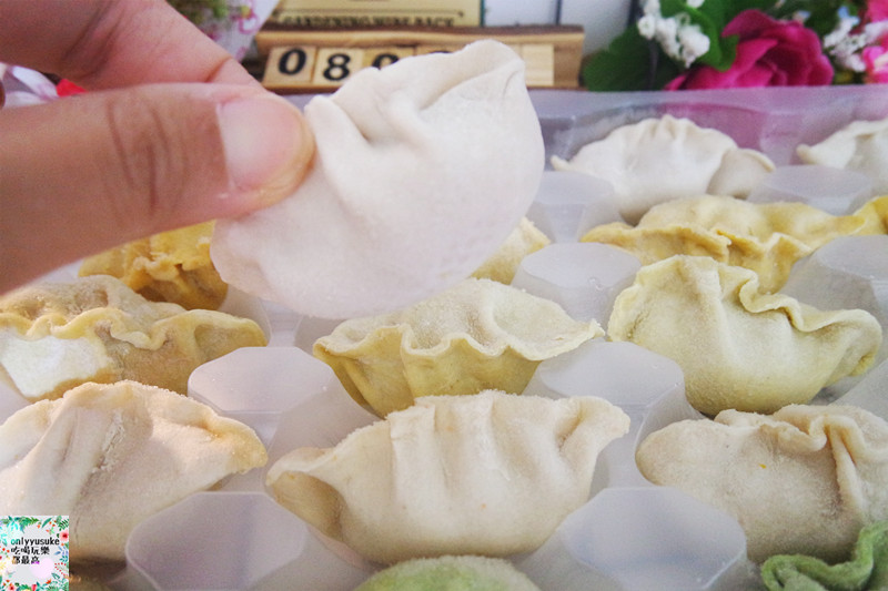 宅配美食【KAWA巧活食品】水餃美味,素食水餃塔香杏鮑菇彈牙上癮