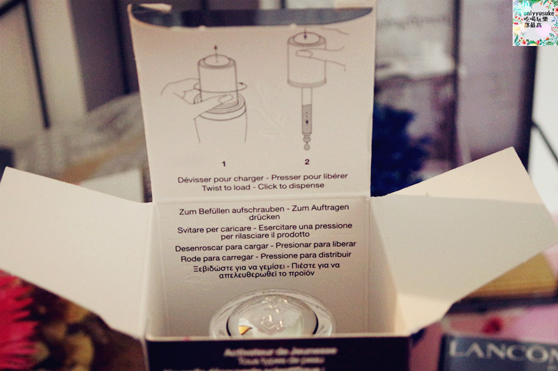 【LANCOME蘭蔻】眼周保養怎能沒超進化肌因亮眼精粹,小黑瓶高級SPA概念