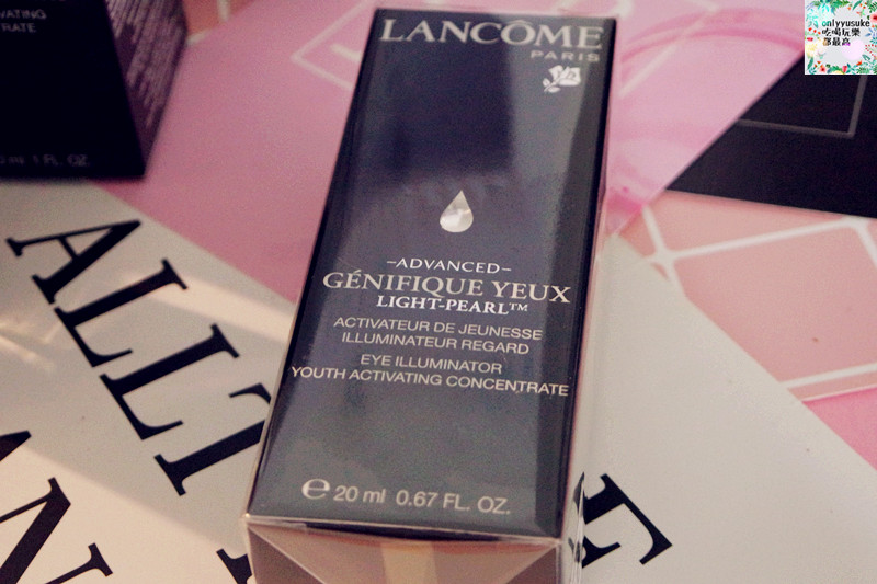 【LANCOME蘭蔻】眼周保養怎能沒超進化肌因亮眼精粹,小黑瓶高級SPA概念