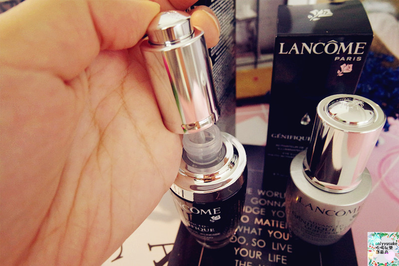 【LANCOME蘭蔻】眼周保養怎能沒超進化肌因亮眼精粹,小黑瓶高級SPA概念