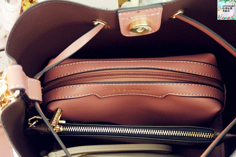 【Robin May香榭三件水桶包L】高cp,怎麼搭都美美,氣質女人味滿載