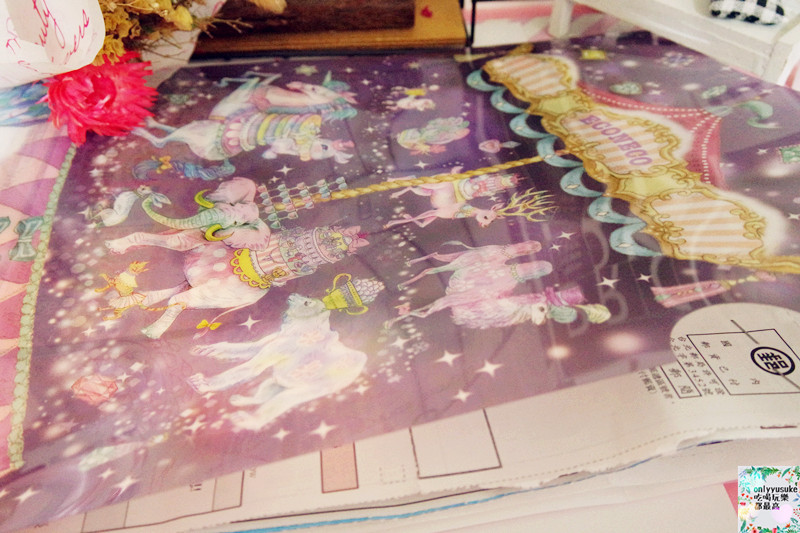 夢幻分享【ECONECO繪子貓】夢幻化妝包,療癒系文具組,極度夢幻代表