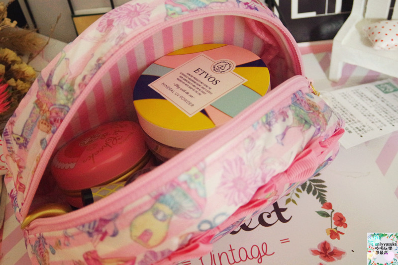 夢幻分享【ECONECO繪子貓】夢幻化妝包,療癒系文具組,極度夢幻代表