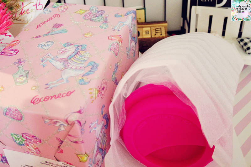 夢幻分享【ECONECO繪子貓】夢幻化妝包,療癒系文具組,極度夢幻代表