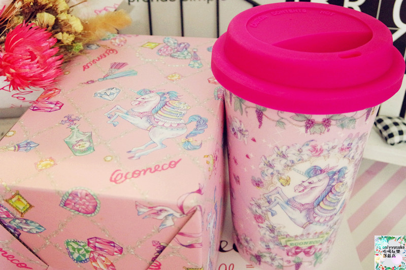 夢幻分享【ECONECO繪子貓】夢幻化妝包,療癒系文具組,極度夢幻代表