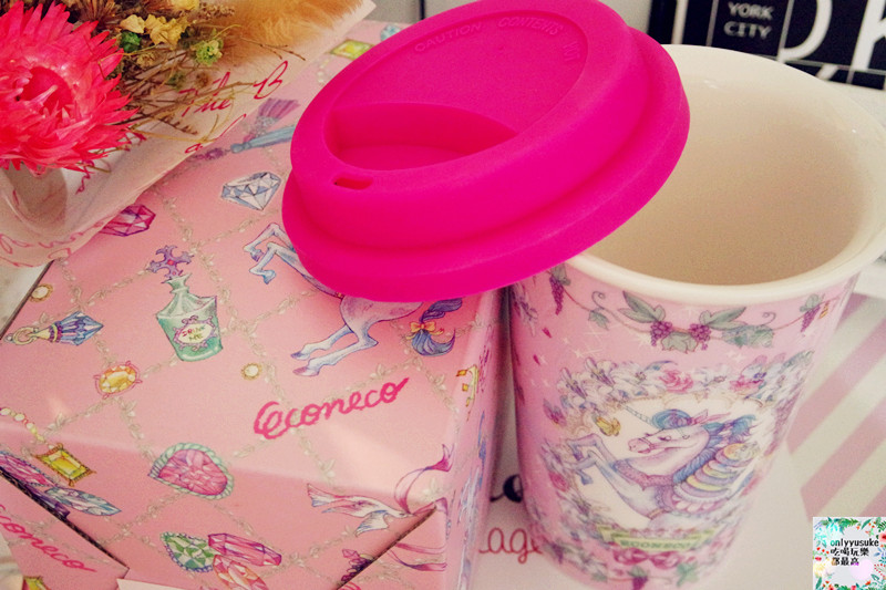 夢幻分享【ECONECO繪子貓】夢幻化妝包,療癒系文具組,極度夢幻代表