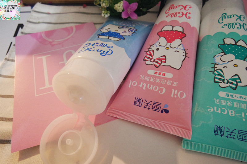 【雪芙蘭xHELLO KITTY聯名洗面乳】控油保濕抗痘任你選,平價洗面乳