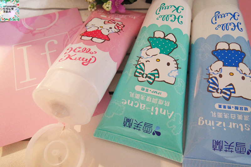 【雪芙蘭xHELLO KITTY聯名洗面乳】控油保濕抗痘任你選,平價洗面乳