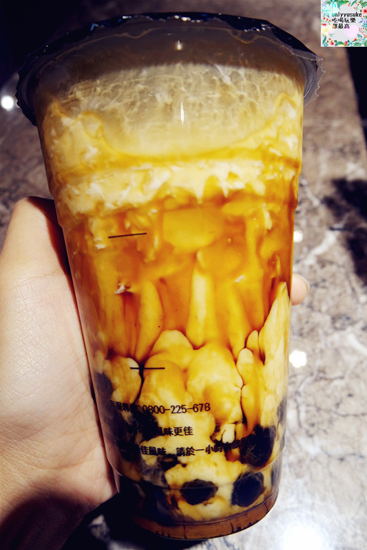 桃園【米塔黑糖-黑糖飲品專賣統領店】香醇黑糖珍珠鮮奶一定要喝,不甜膩手搖