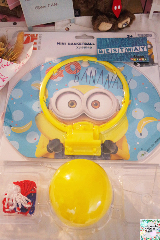 【 Minions神偷奶爸迷你籃球組】空污對抗,家裡也是籃球場,史酷迪STZONE