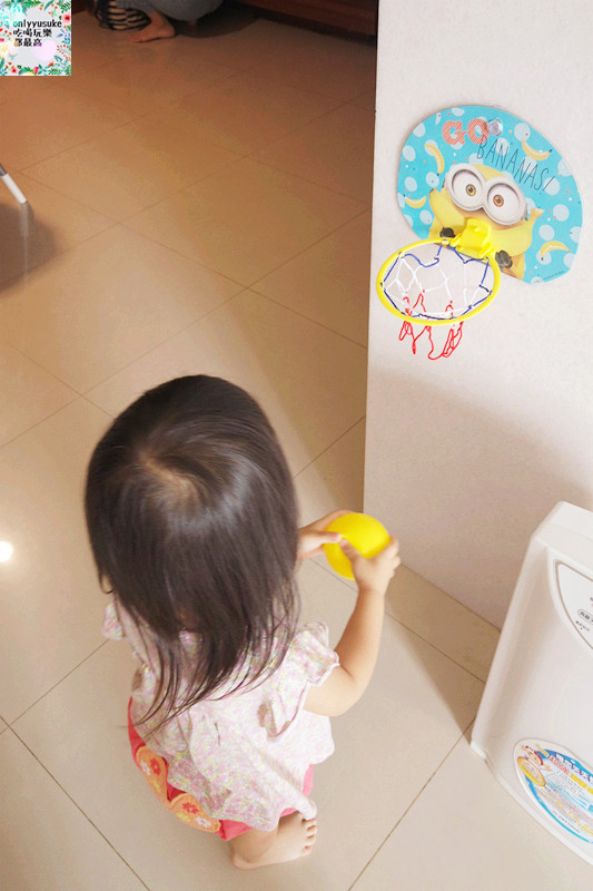 【 Minions神偷奶爸迷你籃球組】空污對抗,家裡也是籃球場,史酷迪STZONE