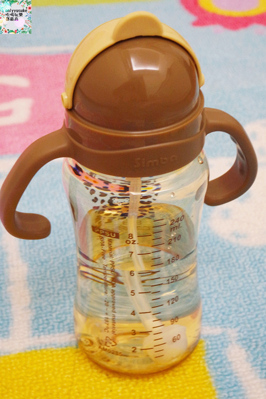 幼兒日用品【小獅王辛巴PPSU自動把手滑蓋杯】超方便又可愛,給你家寶貝360°好吸吮