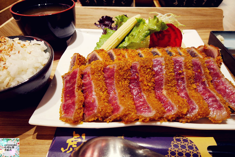 FoOd桃園美食【虎次日式炸牛排專門店】現今超夯的日式吃法,客製DIY肉品口味自己來
