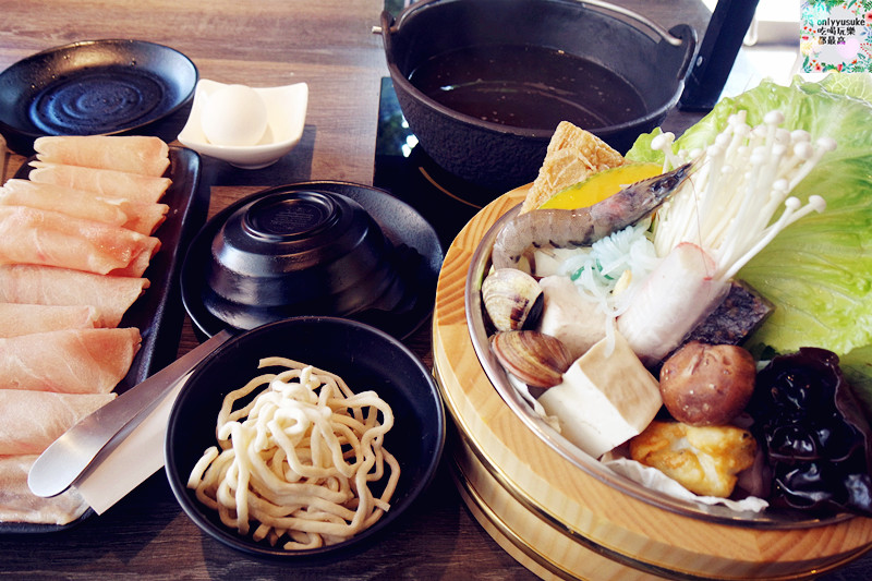 【千荷田日式涮涮鍋南崁店】清爽日式鍋,非吃到飽但飽足美味的火鍋推薦