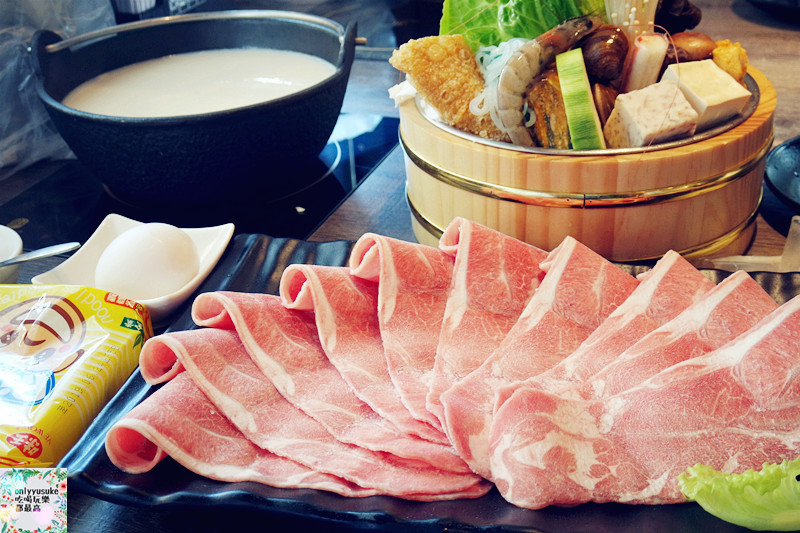 【千荷田日式涮涮鍋南崁店】清爽日式鍋,非吃到飽但飽足美味的火鍋推薦