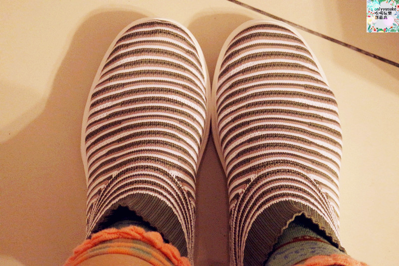 美鞋分享♥【inooknit】好喜歡他們家的地層線中筒襪鞋,輕鬆穿出自我流行感