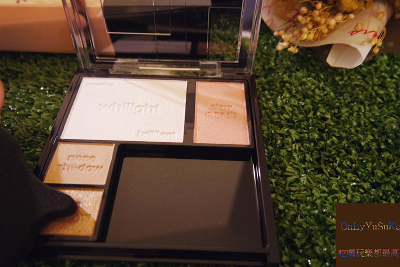 美妝分享【KATE光雕立體修容盤】日本凱婷,今年必入手的倒三角修容法,打亮修容一盤搞定