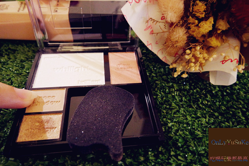 美妝分享【KATE光雕立體修容盤】日本凱婷,今年必入手的倒三角修容法,打亮修容一盤搞定