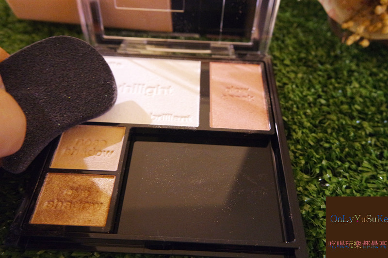 美妝分享【KATE光雕立體修容盤】日本凱婷,今年必入手的倒三角修容法,打亮修容一盤搞定