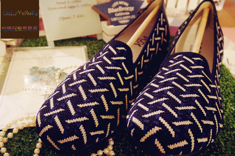 美鞋分享♥【inooknit巢紋提花樂福鞋】好穿不咬腳,輕巧方便超好搭配的輕量針織鞋