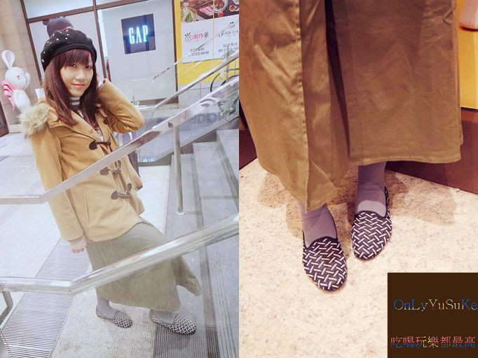 美鞋分享♥【inooknit巢紋提花樂福鞋】好穿不咬腳,輕巧方便超好搭配的輕量針織鞋