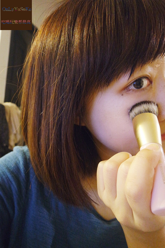 【LSY林三益雙斜面粉底刷】斜角粉底刷省粉底量,快速上妝能修容的神器