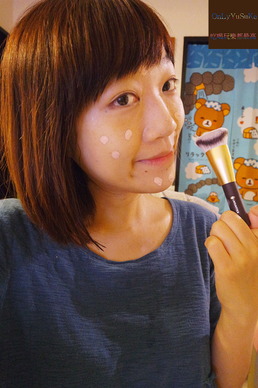 【LSY林三益雙斜面粉底刷】斜角粉底刷省粉底量,快速上妝能修容的神器