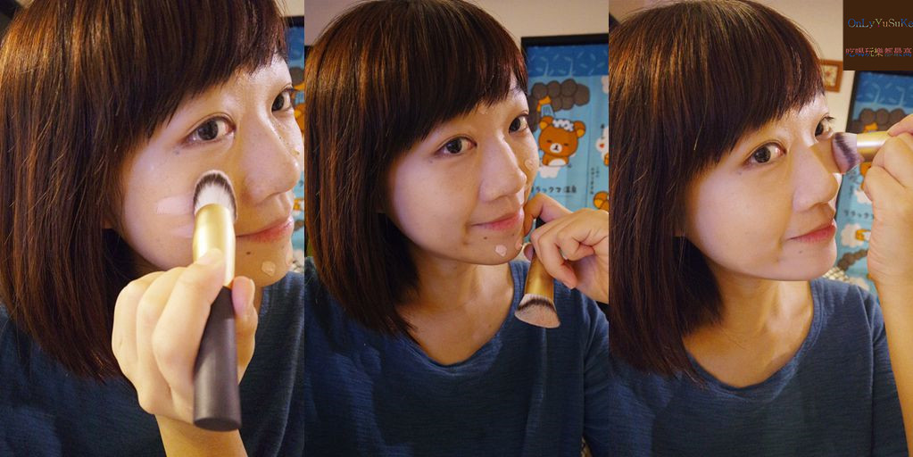 【LSY林三益雙斜面粉底刷】斜角粉底刷省粉底量,快速上妝能修容的神器