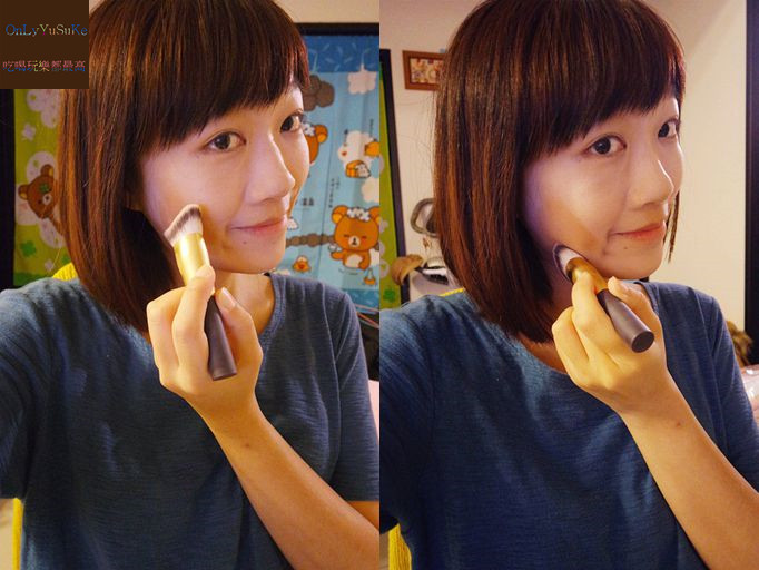 【LSY林三益雙斜面粉底刷】斜角粉底刷省粉底量,快速上妝能修容的神器