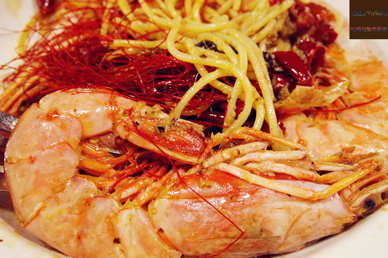 FoOd台北【榕屋Pasta】主廚香煎蒜味大蝦麵好好吃,cp值高的義大利麵餐廳